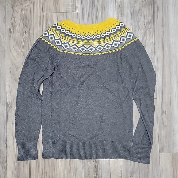 Merona Sweater Geometric Detail - Picture 2 of 4